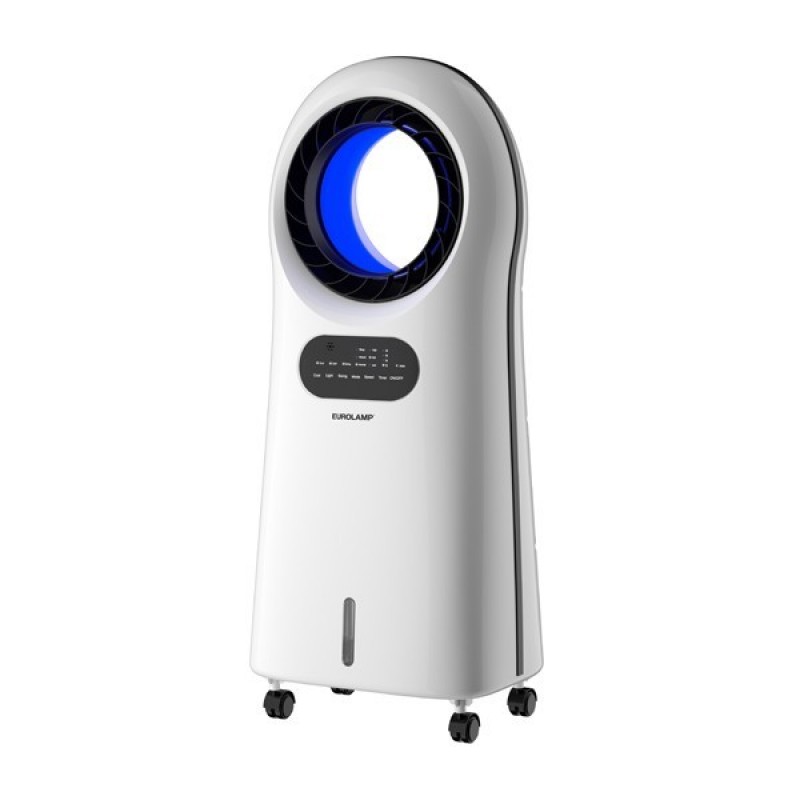 Eurolamp 300-24505 Air Cooler χωρίς φτερωτές RGB Φως με Κοντρόλ & Ιονιστή 3,5L 110W (300-24505)